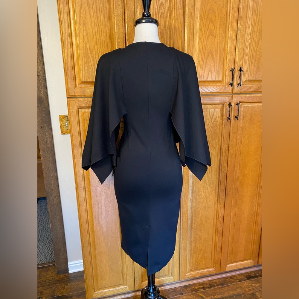 CREATURE OF THE NIGHT WIGGLE BAT PINUP FITTED SPOOKY LBD GOTH DRESS NWT - Picture 7 of 10